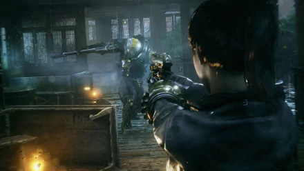 gun video game Bright Memory: Infinite HD Desktop Wallpaper | Background Image