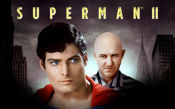 Gene Hackman Christopher Reeve Lex Luthor Superman movie Superman II HD Desktop Wallpaper | Background Image