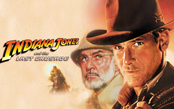 Sean Connery Harrison Ford movie Indiana Jones and the Last Crusade HD Desktop Wallpaper | Background Image