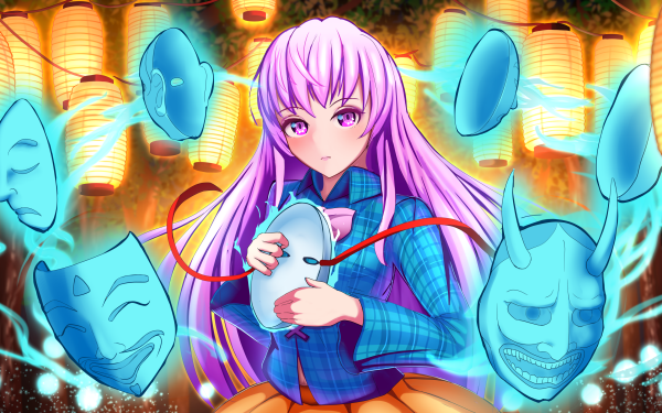 Anime Touhou Hata no Kokoro HD Wallpaper | Background Image