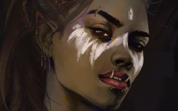 face fantasy orc HD Desktop Wallpaper | Background Image