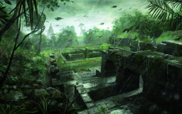 Lara Croft video game Tomb Raider: Underworld HD Desktop Wallpaper | Background Image