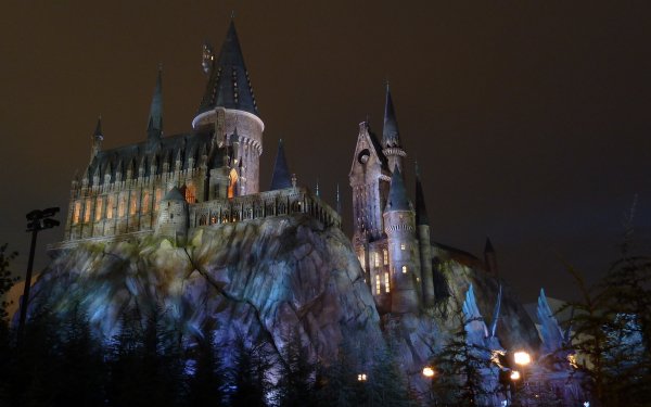 Man Made Hogwarts Castle Castles Harry Potter Islands Of Adventure HD Wallpaper | Background Image