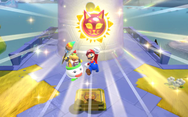 Bowser Jr. Mario video game Super Mario 3D World + Bowser’s Fury HD Desktop Wallpaper | Background Image