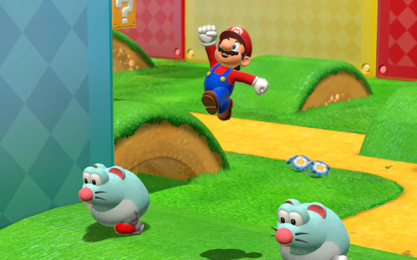 Mario video game Super Mario 3D World + Bowser’s Fury HD Desktop Wallpaper | Background Image