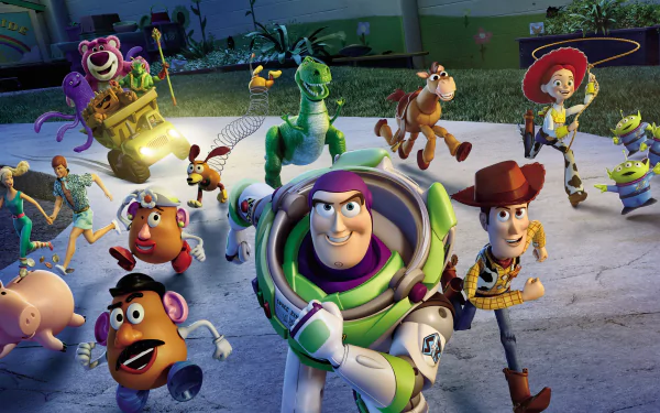 Jessie (Toy Story) Woody (Toy Story) Buzz Lightyear movie Toy Story 3 HD Desktop Wallpaper | Background Image
