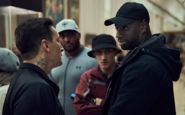 Omar Sy TV Show Lupin (2021) HD Desktop Wallpaper | Background Image