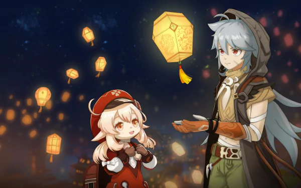 Razor (Genshin Impact) Klee (Genshin Impact) video game Genshin Impact HD Desktop Wallpaper | Background Image