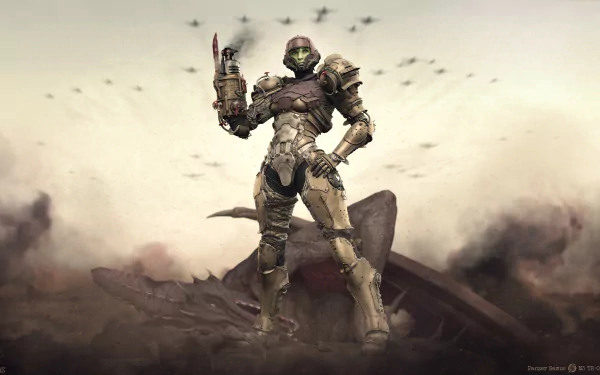 Samus Aran video game Metroid HD Desktop Wallpaper | Background Image