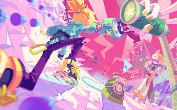 Marija (Muse Dash) Rin (Muse Dash) video game Muse Dash HD Desktop Wallpaper | Background Image