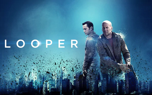 Joseph Gordon-Levitt Bruce Willis movie Looper HD Desktop Wallpaper | Background Image