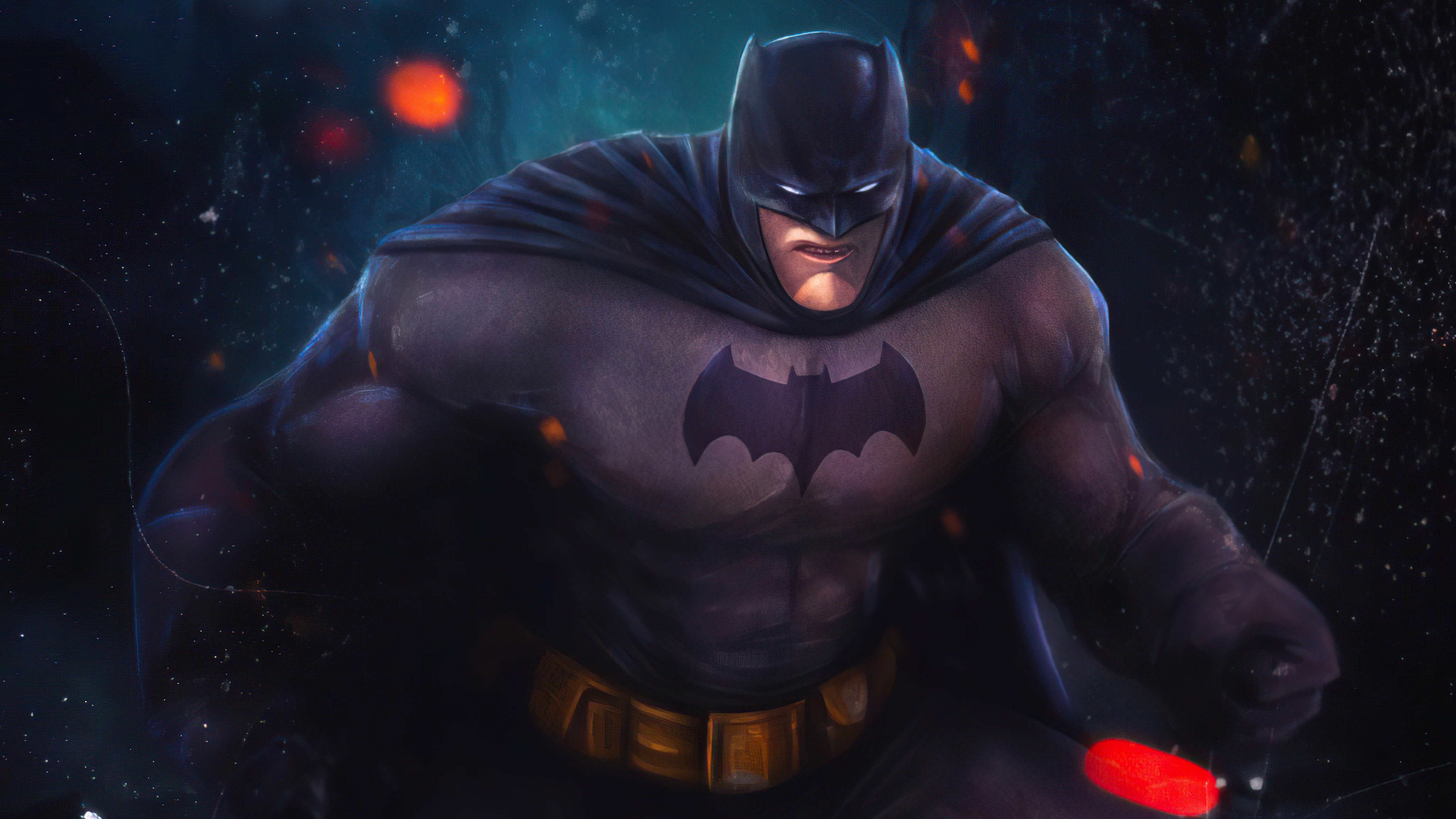 Batman 4k Ultra HD Wallpaper by ArtbyStevanChase