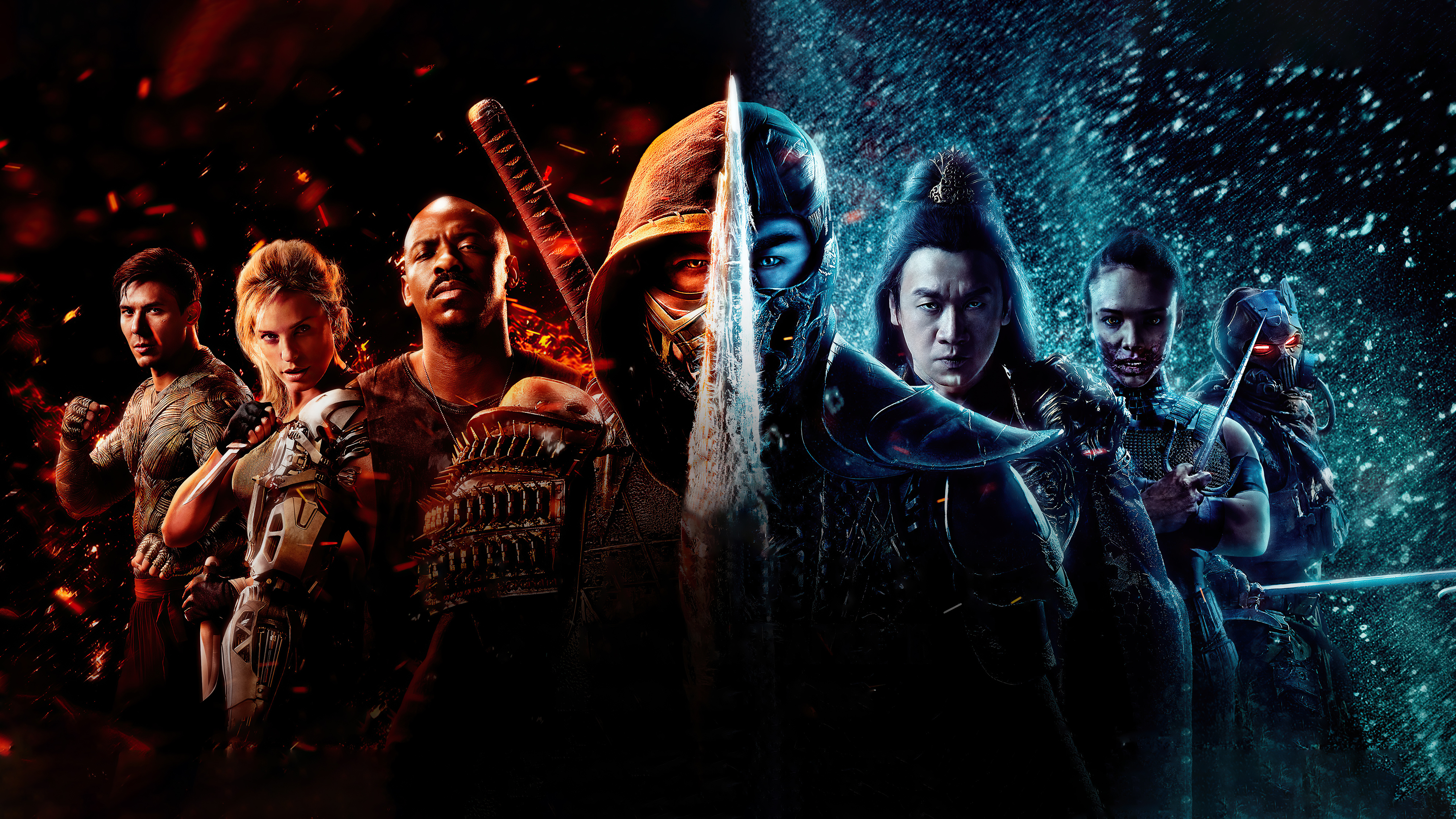 Download Shang Tsung wielding his sorcerous power in Mortal Kombat  Wallpaper