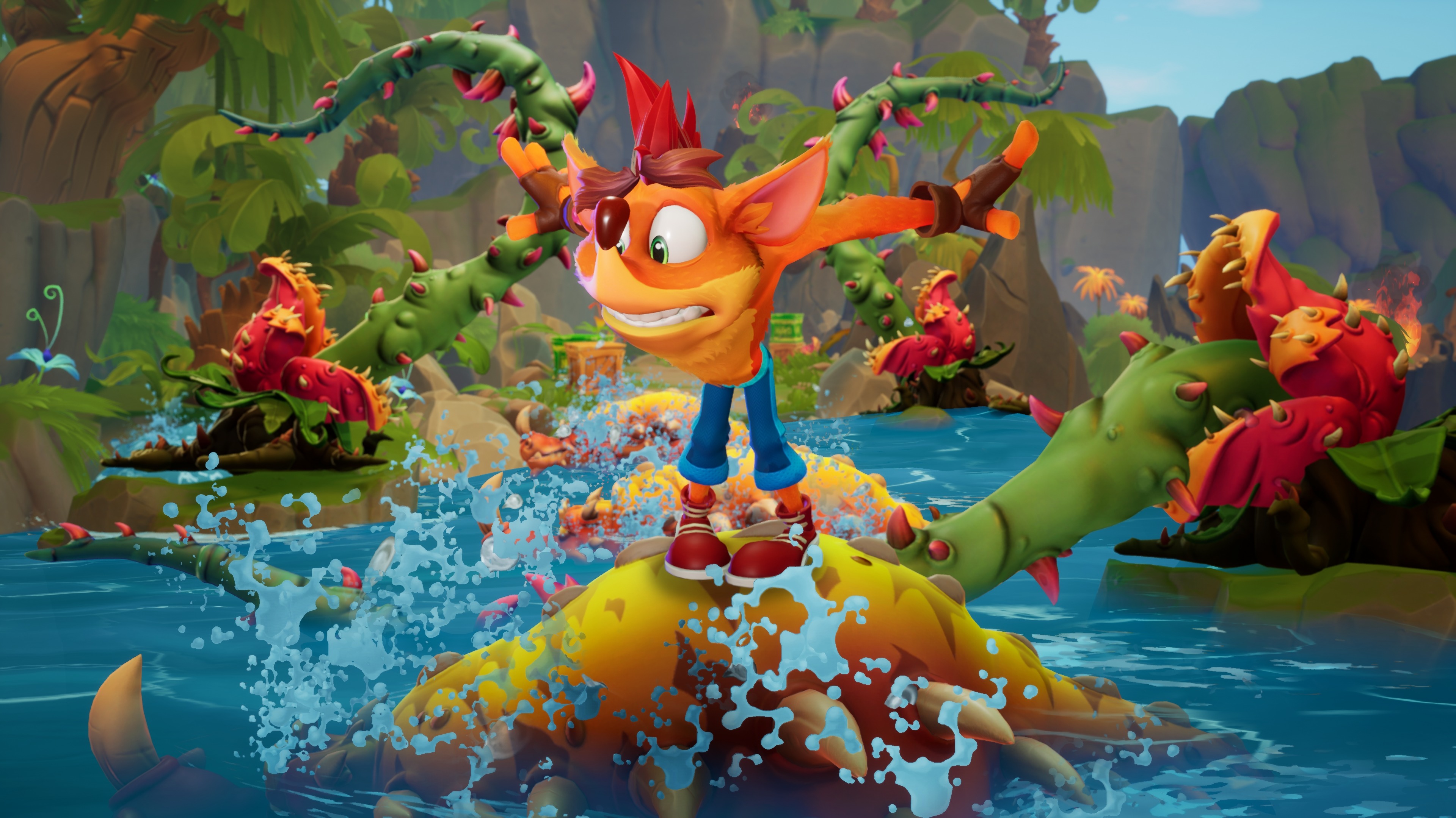 Video Game Crash Bandicoot 4: It's About Time HD Wallpaper | Background Image