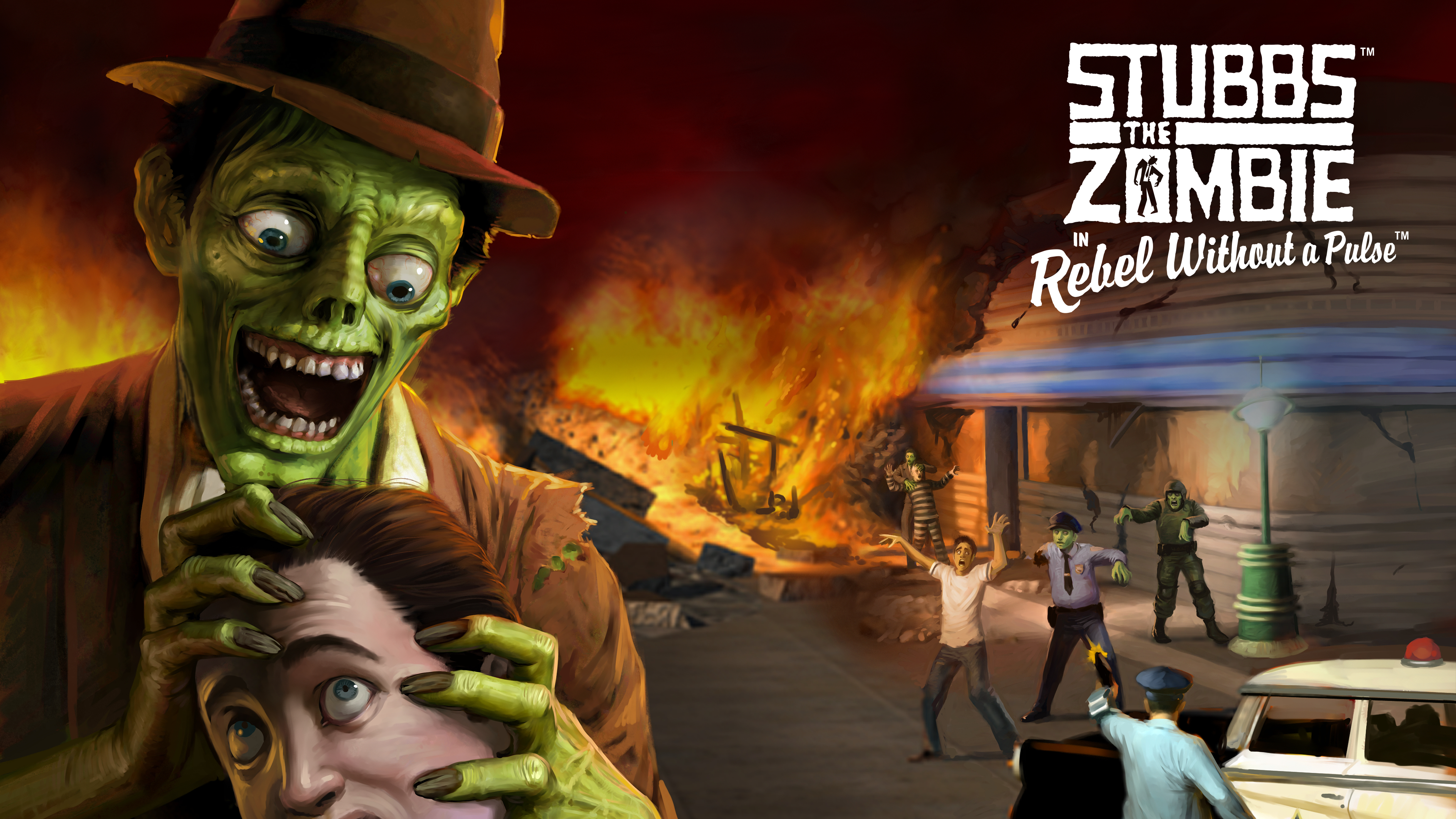 Video Game Stubbs the Zombie in Rebel Without a Pulse HD Wallpaper | Background Image