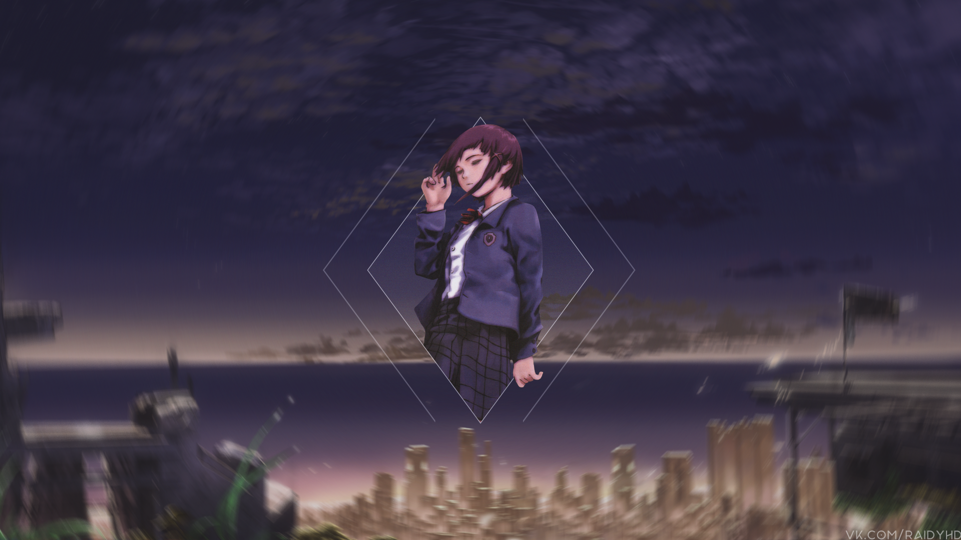 4k Ultra Hd Serial Experiments Lain Wallpapers Background Images