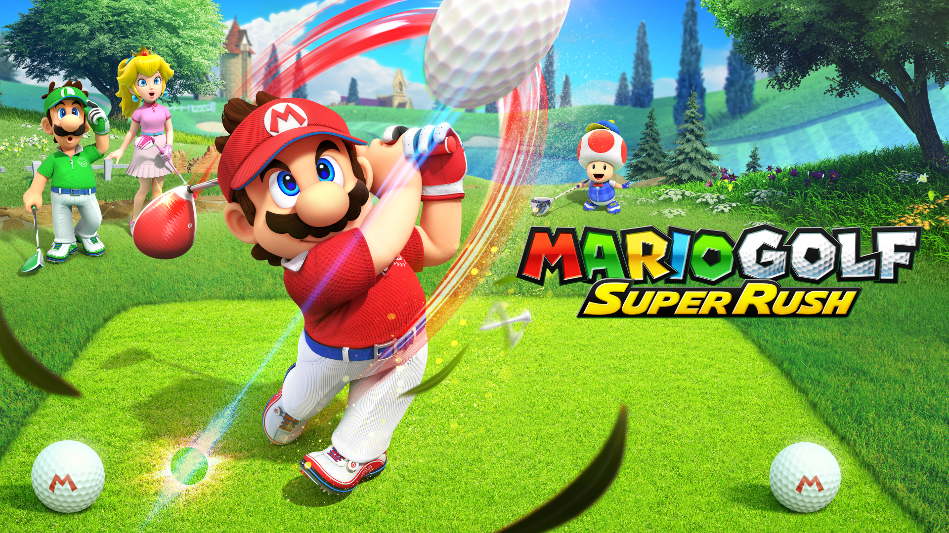 Download Mario Video Game Mario Golf: Super Rush 4k Ultra HD Wallpaper