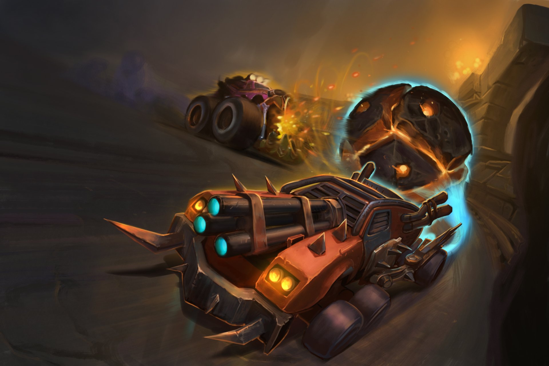 Download Video Game Heavy Metal Machines HD Wallpaper