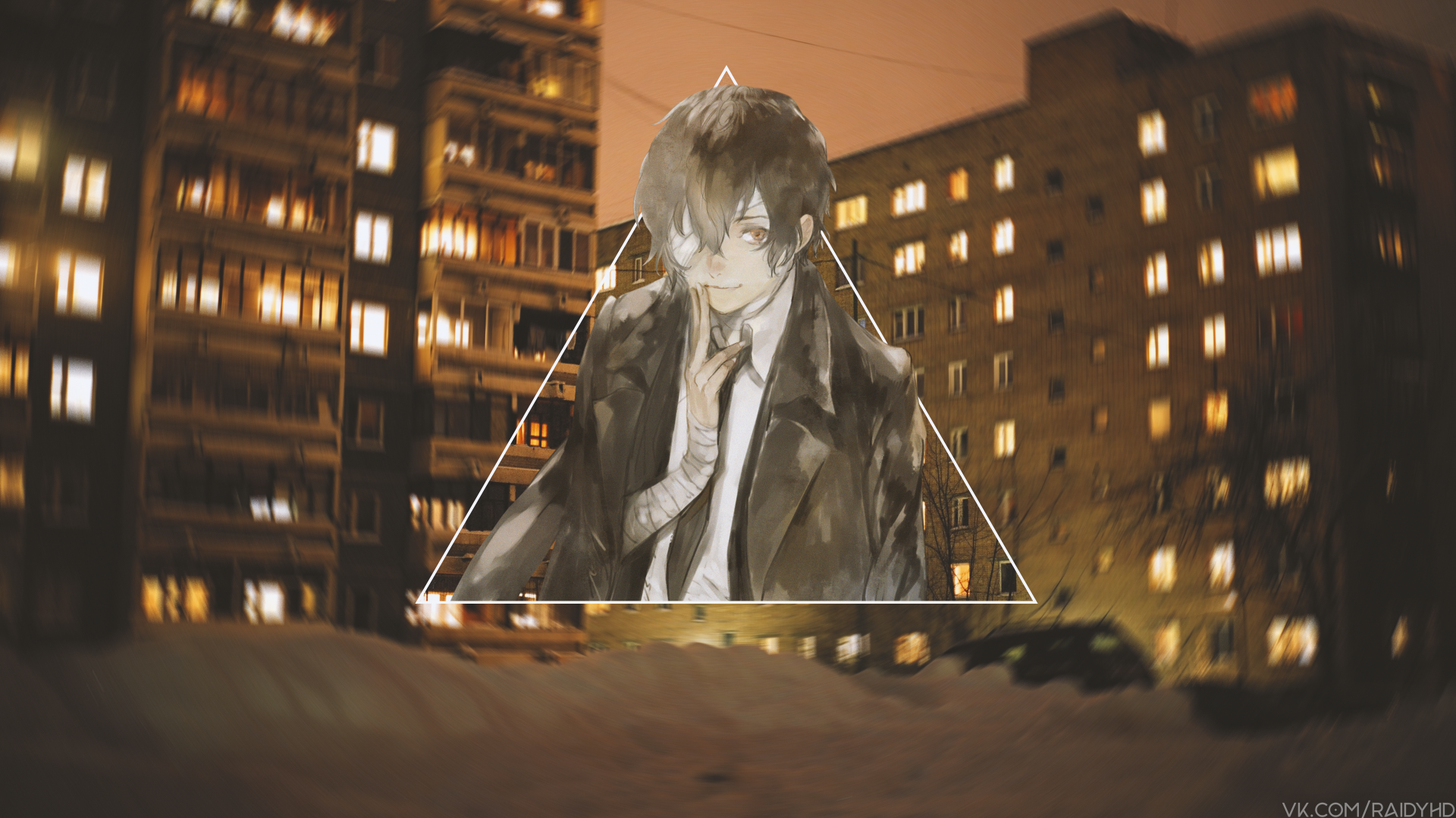 Download Osamu Dazai Anime Bungou Stray Dogs 4k Ultra HD Wallpaper