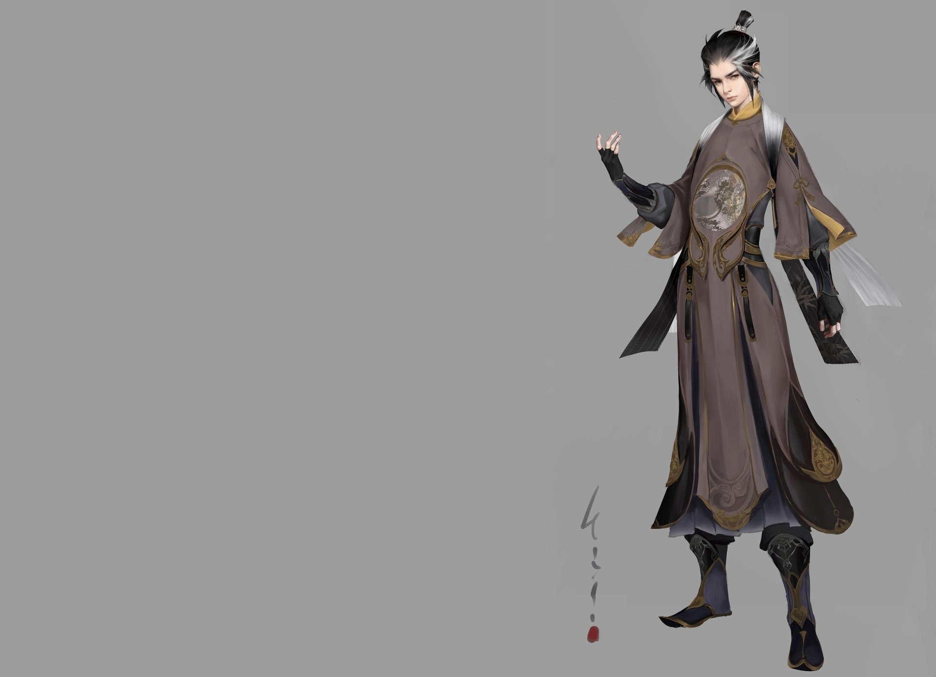 Download Fantasy Men HD Wallpaper by Yang Ningyuan