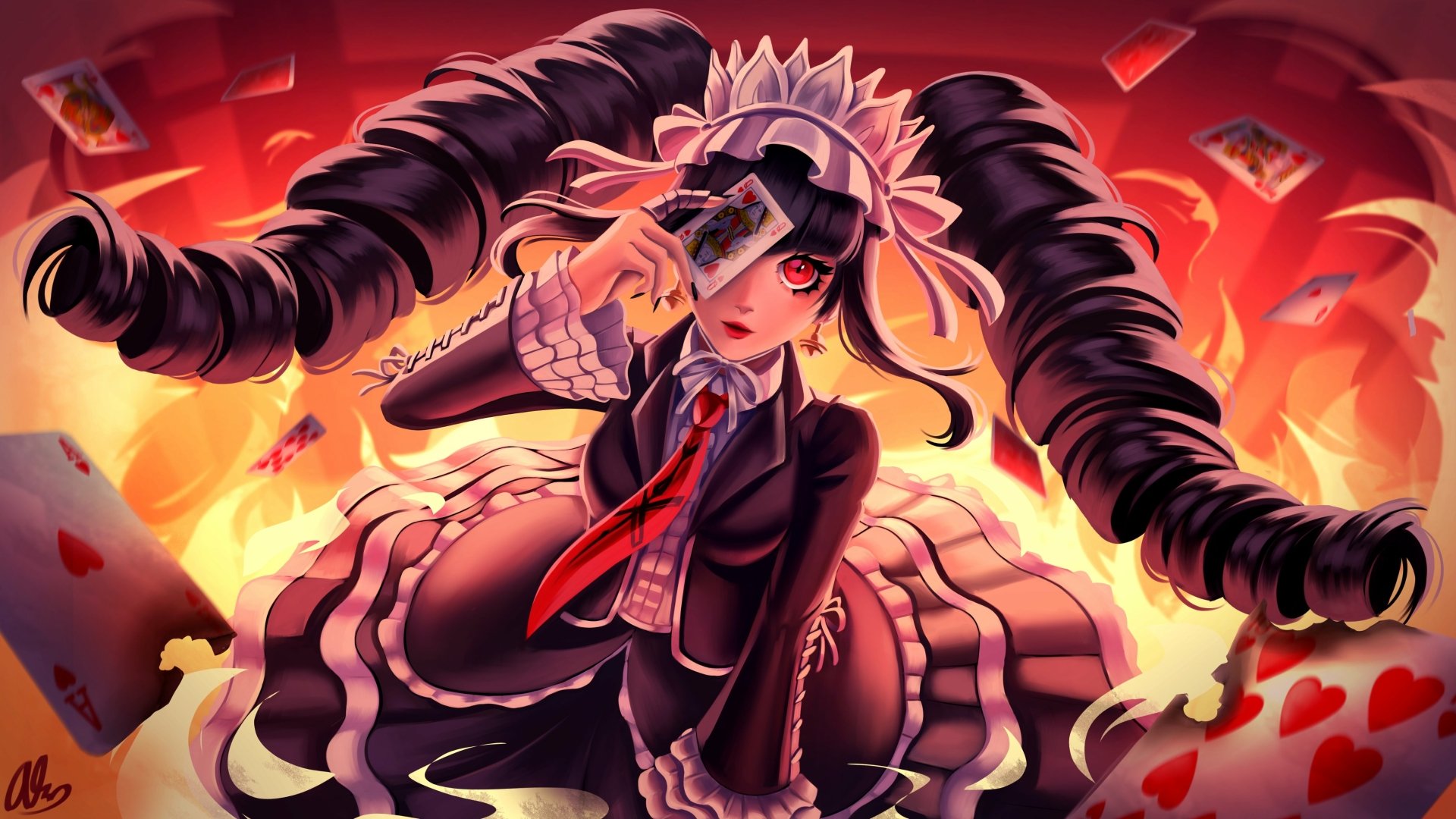 Download Celestia Ludenberg Anime Danganronpa 4k Ultra HD Wallpaper