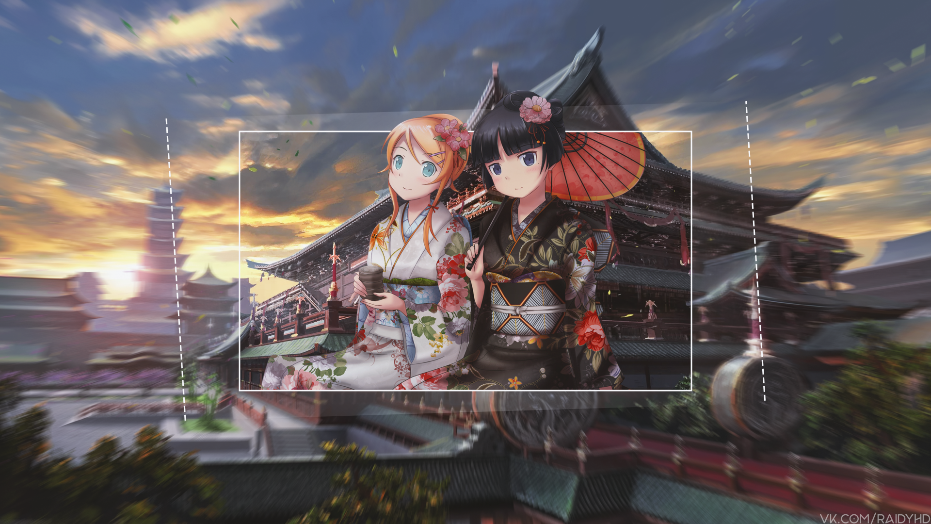 Download Kirino Kousaka Ruri Gokō Anime Oreimo 4k Ultra HD Wallpaper