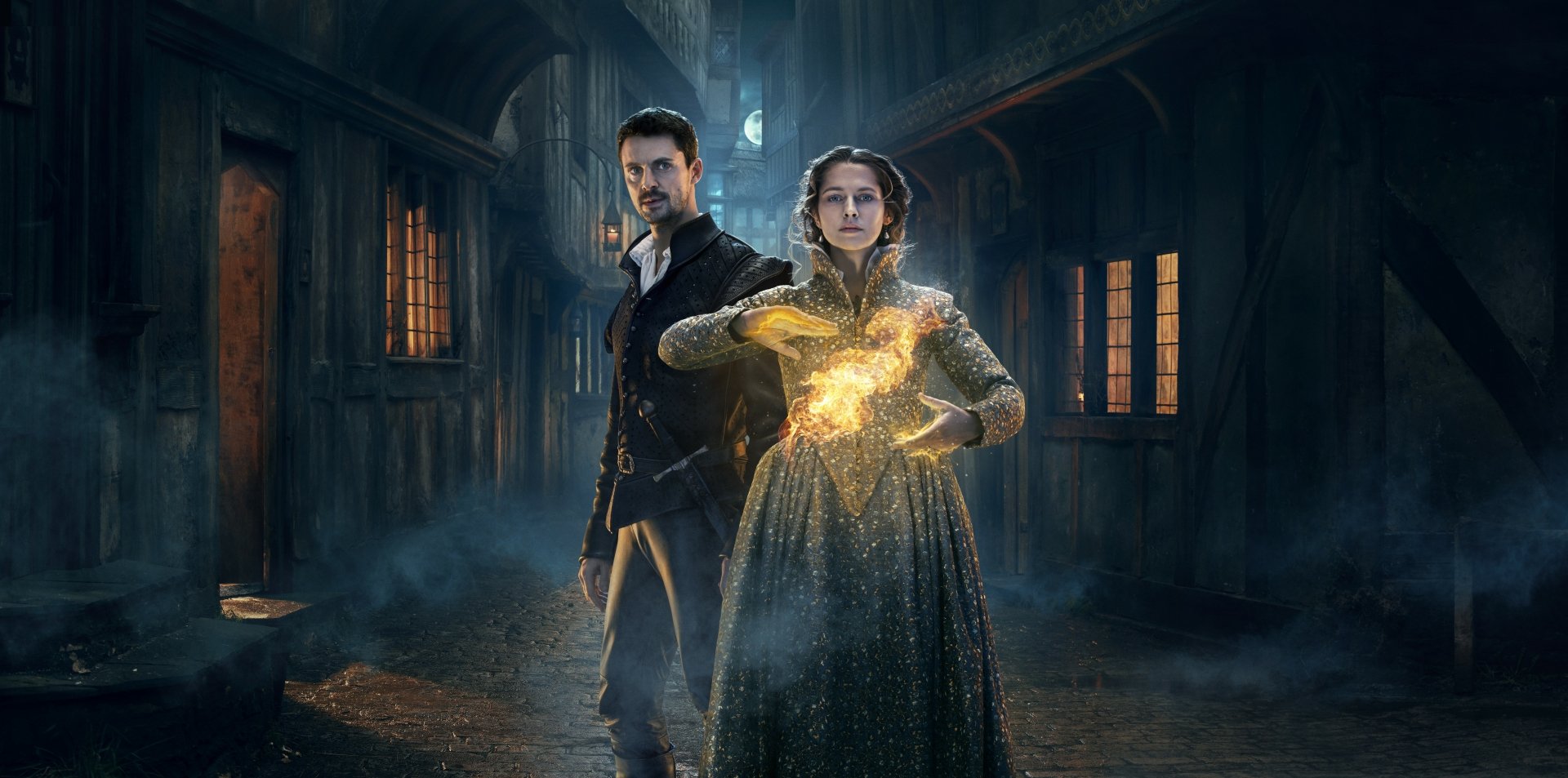 Download Matthew Goode Teresa Palmer TV Show A Discovery Of Witches 4k Ultra HD Wallpaper