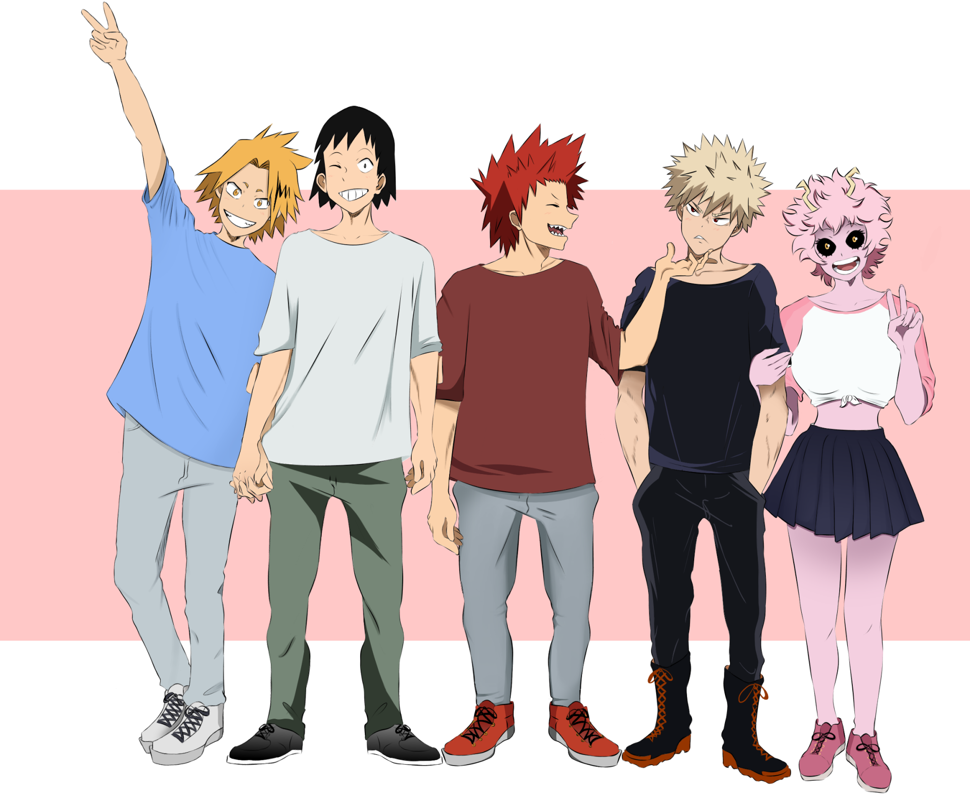 Download Katsuki Bakugou Denki Kaminari Eijiro Kirishima Hanta Sero ...