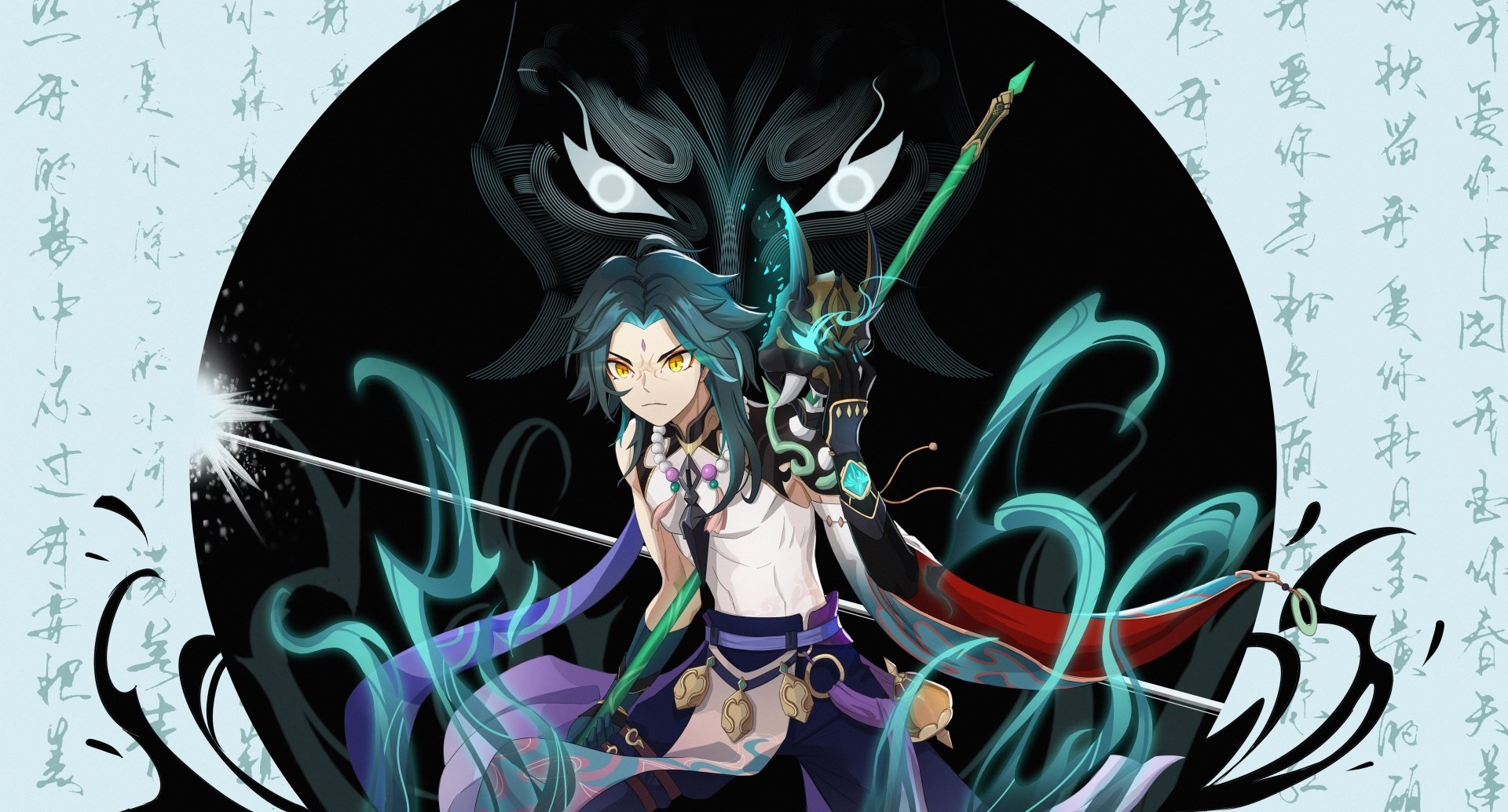 Download Xiao (Genshin Impact) Video Game Genshin Impact 8k Ultra HD Wallpaper by -MrKlim-