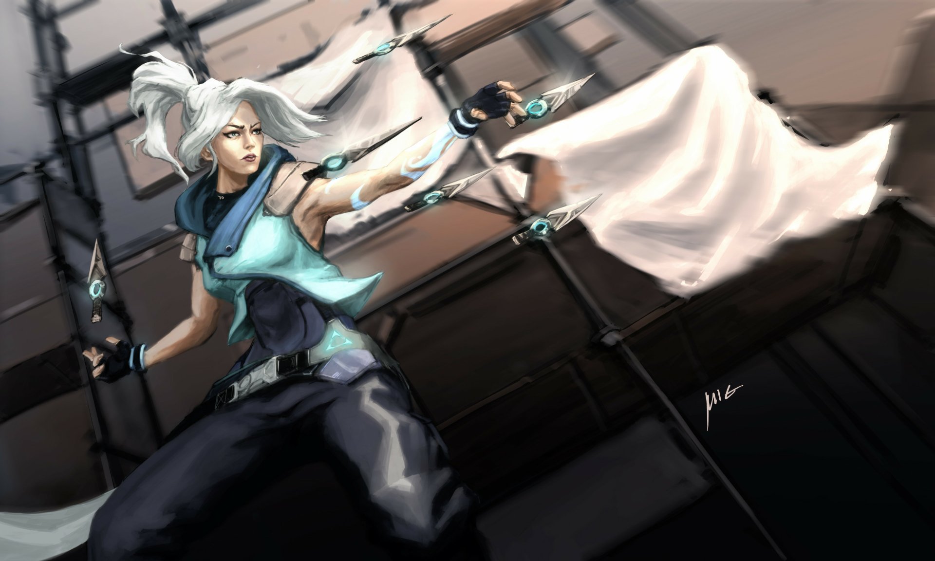 Download Jett (Valorant) Video Game Valorant 4k Ultra HD Wallpaper by Miguel Blanco