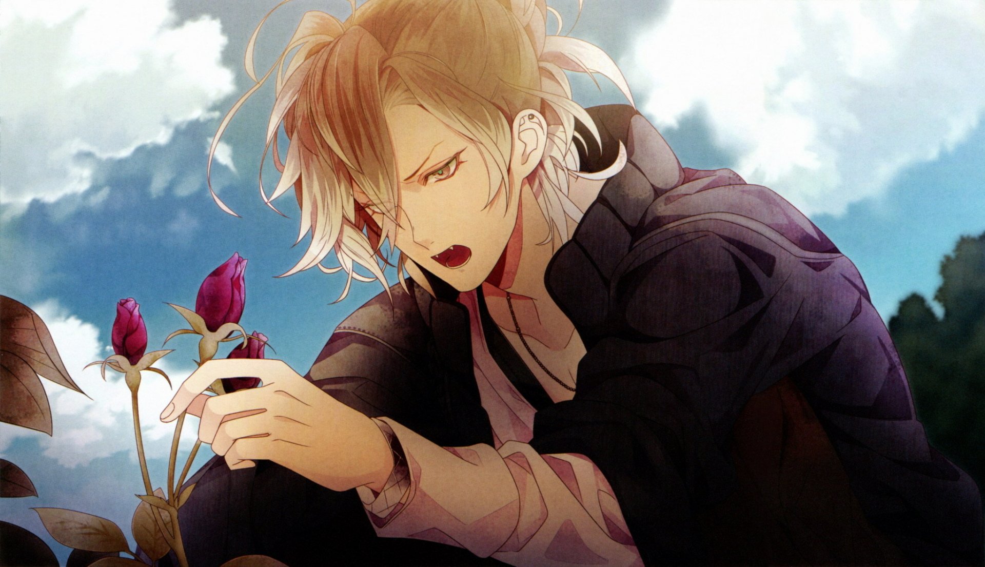 Download Yuma Mukami Anime Diabolik Lovers HD Wallpaper