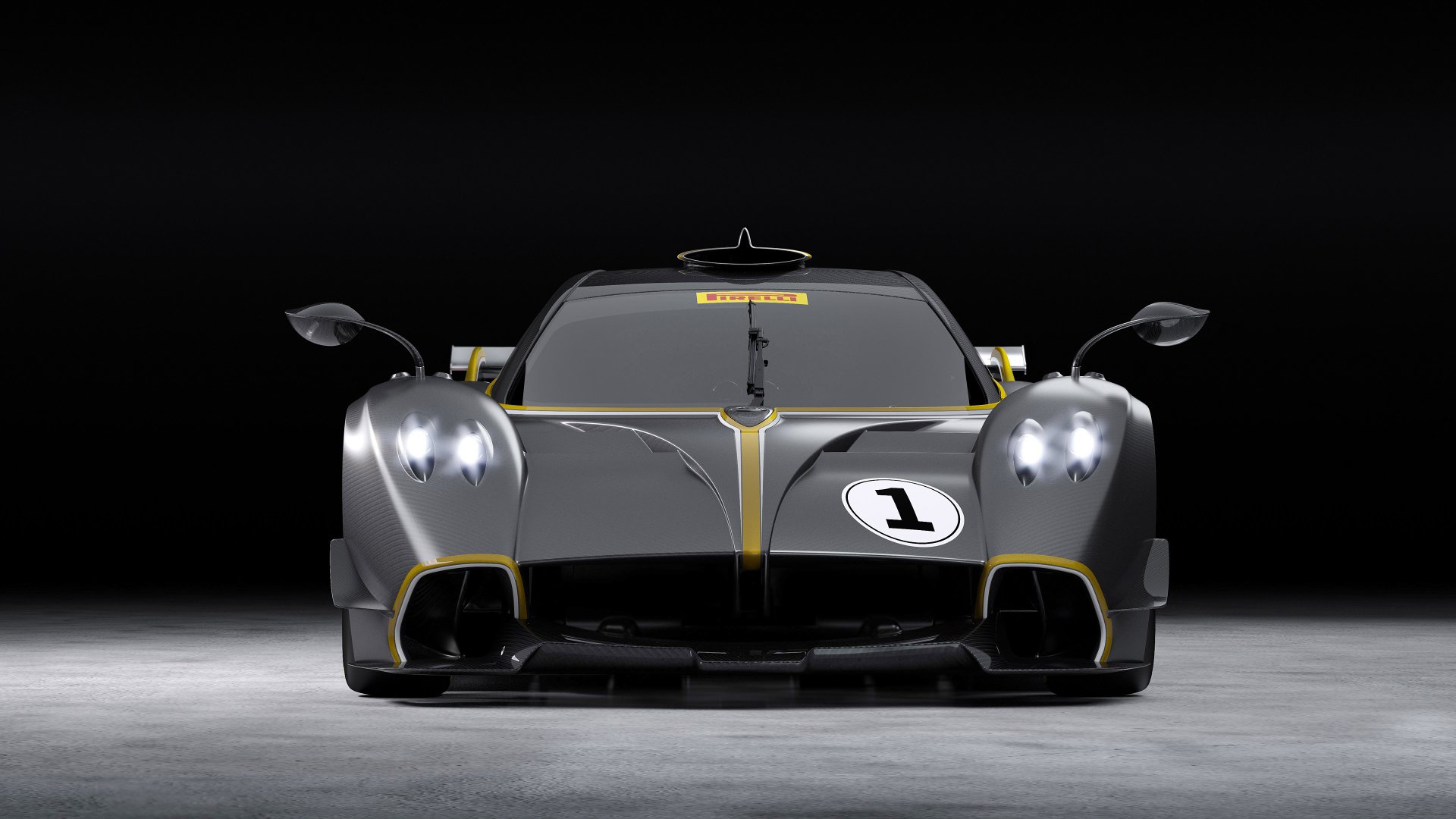 Download Supercar Silver Car Car Pagani Pagani Huayra Vehicle Pagani Huayra R 4k Ultra HD Wallpaper