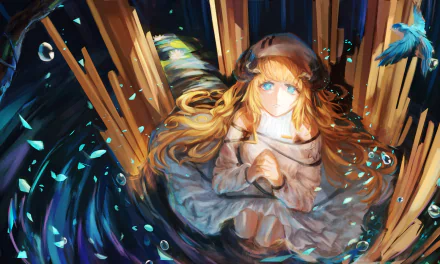 Nightingale (Arknights) video game Arknights HD Desktop Wallpaper | Background Image