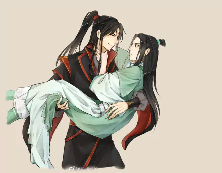 Luo Binghe Shen Qingqiu Anime The Scum Villain's Self-Saving System HD Desktop Wallpaper | Background Image