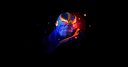 Comic Thanos HD Desktop Wallpaper | Background Image