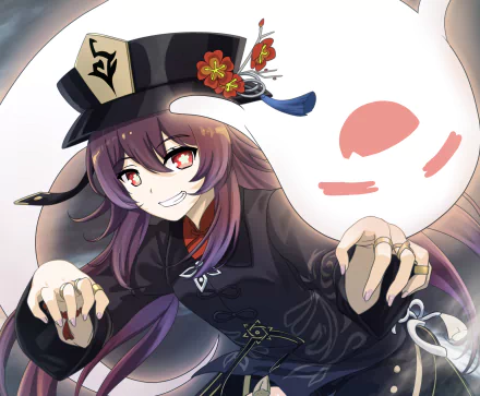 Hu Tao video game Genshin Impact HD Desktop Wallpaper | Background Image