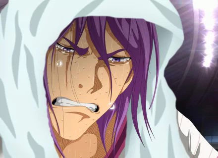 Atsushi Murasakibara Anime Kuroko's Basketball HD Desktop Wallpaper | Background Image