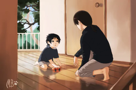 socks black hair feet Sasuke Uchiha Itachi Uchiha Anime Naruto Sasuke & Itachi HD Desktop Wallpaper | Background Image