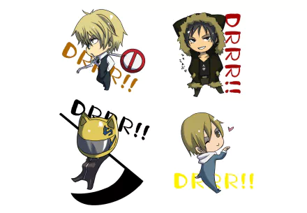 Celty Sturluson Masaomi Kida Izaya Orihara Shizuo Heiwajima Anime Durarara!! HD Desktop Wallpaper | Background Image