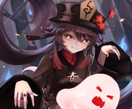 Hu Tao video game Genshin Impact HD Desktop Wallpaper | Background Image