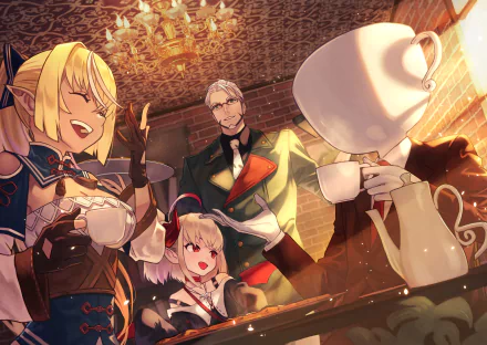 Nijisanji hololive Arurandeisu Makaino Ririmu Shiranui Flare Anime Virtual Youtuber HD Desktop Wallpaper | Background Image