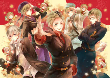 Sweden (Hetalia) Norway (Hetalia) Iceland (Hetalia) Finland (Hetalia) Denmark (Hetalia) Anime hetalia axis powers HD Desktop Wallpaper | Background Image
