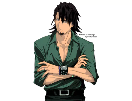 Kotetsu T. Kaburagi Anime Tiger & Bunny HD Desktop Wallpaper | Background Image
