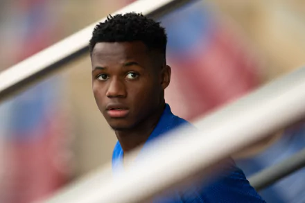 Spanish soccer Ansu Fati Sports HD Desktop Wallpaper | Background Image