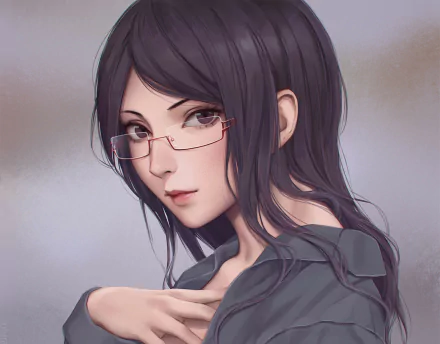 Rize Kamishiro Anime Tokyo Ghoul HD Desktop Wallpaper | Background Image