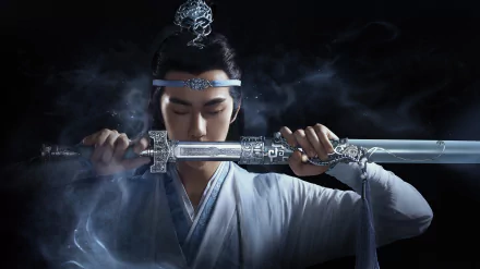 Wang Yibo Lan Wangji TV Show The Untamed HD Desktop Wallpaper | Background Image
