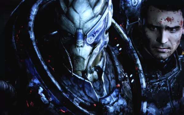 Garrus Vakarian video game Mass Effect 3 HD Desktop Wallpaper | Background Image