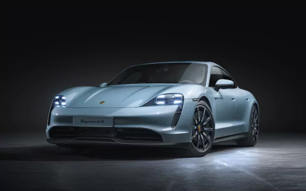car Porsche Porsche Taycan vehicle Porsche Taycan 4S HD Desktop Wallpaper | Background Image