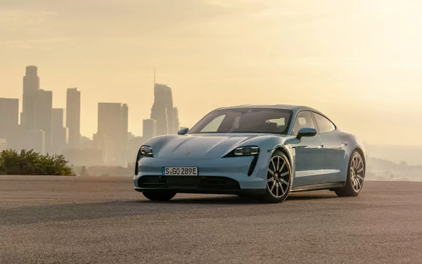 car Porsche Porsche Taycan vehicle Porsche Taycan 4S HD Desktop Wallpaper | Background Image