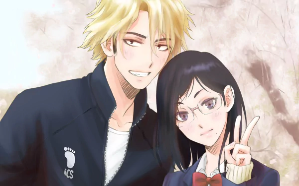 Keishin Ukai Kiyoko Shimizu Anime Haikyū!! HD Desktop Wallpaper | Background Image
